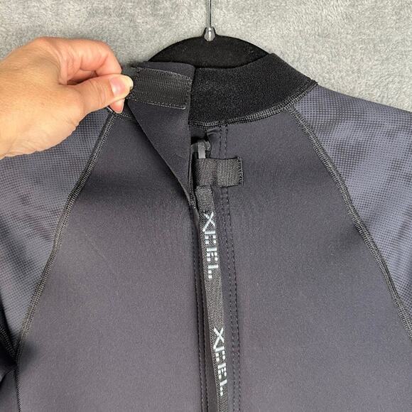 Xcel Wetsuit Womens 10 Black Axis Long Sleeve Back Zip Boy Short Spring 2MM Surf - Picture 6 of 15